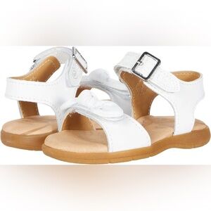 Stride Rite toddler girls Whitney White Sandals NWT 5M